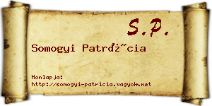 Somogyi Patrícia névjegykártya